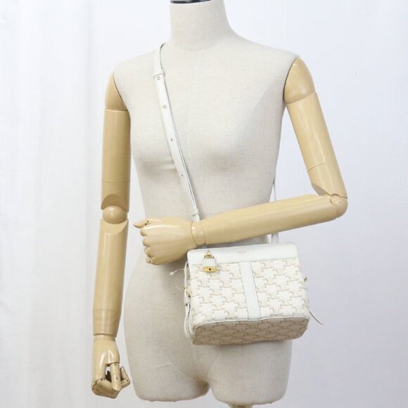 CELINE White Shoulder Bag - Picture 9 of 9